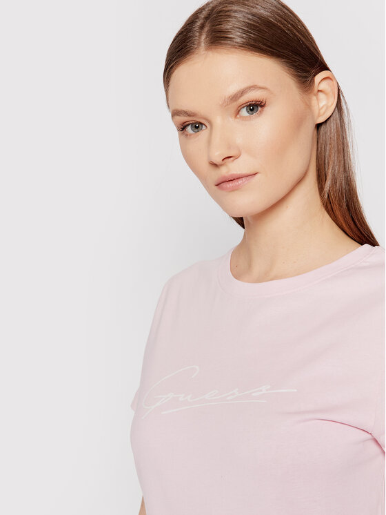 T-shirt Amelia O1BA08 K8HM0 Rosa Regular Fit