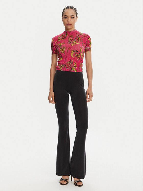 Versace Jeans Couture Versace Jeans Couture Πουλόβερ 78HAFM07 Ροζ Slim Fit