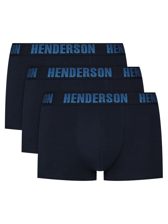 Henderson Henderson Набір з 3 пар боксерів Offroad 42744 Cиній
