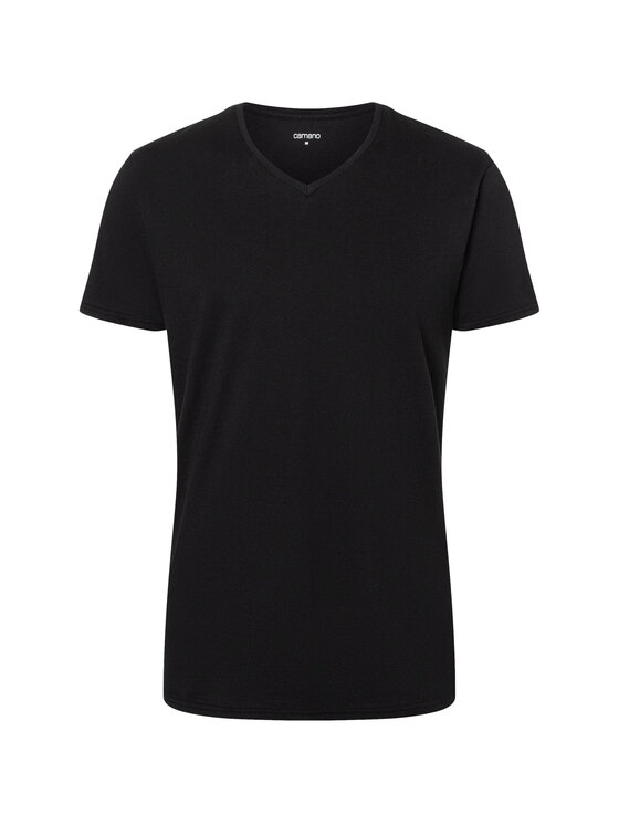 Camano Camano T-Shirt 13 Czarny Classic Fit