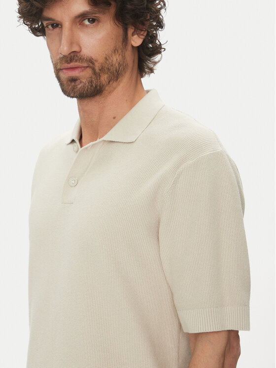 Only & Sons Only & Sons Polo Tony 22033571 Beżowy Regular Fit