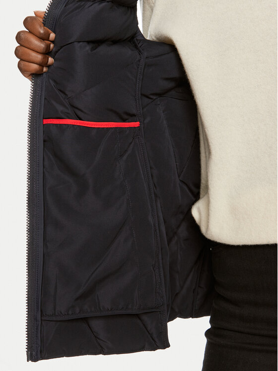 Tommy Hilfiger Tommy Hilfiger Vesta Chevron WW0WW42624 Tmavomodrá Regular Fit