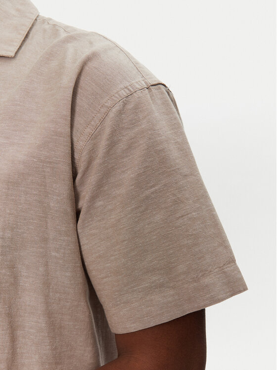 Jack & Jones Jack & Jones Koszula Breeze Resort 12268967 Beżowy Relaxed Fit