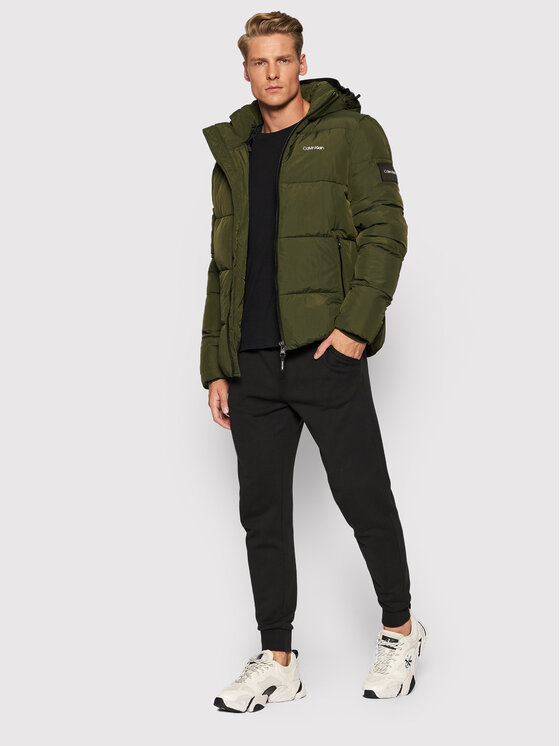 Giubbotto piumino Crinkle K10K107485 Verde Regular...