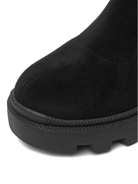 DeeZee DeeZee Čizme ZB362-2 Crna