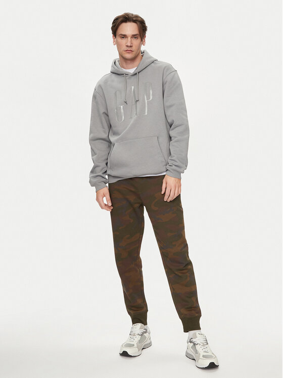 Gap Gap Суитшърт 829192-02 Сив Regular Fit