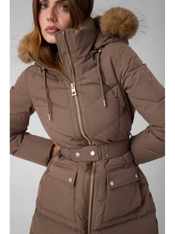 Guess Guess Bunda pro přechodné období 184823 Hnědá Classic Fit