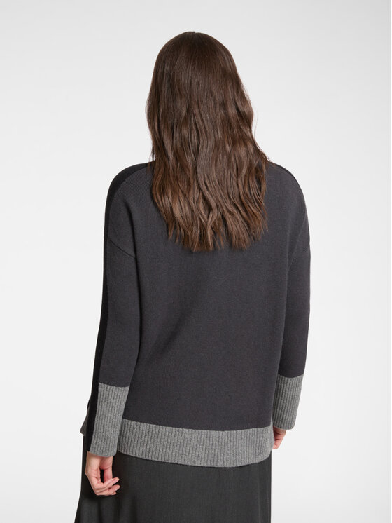 Elena Mirò Elena Mirò Maglione M446E001863N0B3 Nero Regular Fit