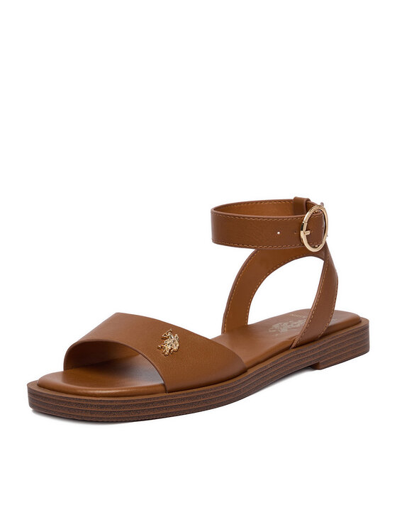 U.S. Polo Assn. U.S. Polo Assn. Sandále EO-MARINA001W/6Y1 Hnedá