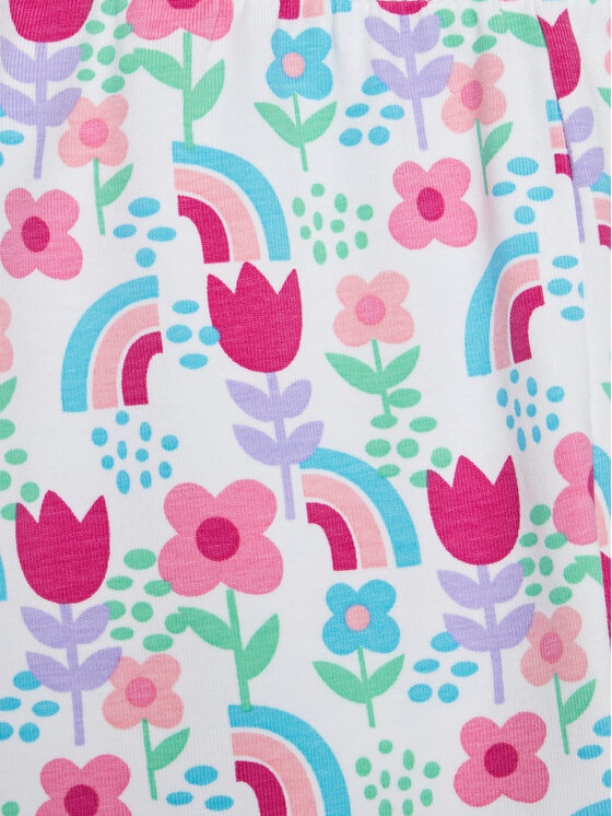 OVS OVS Legginsy 1985507 Biały Slim Fit
