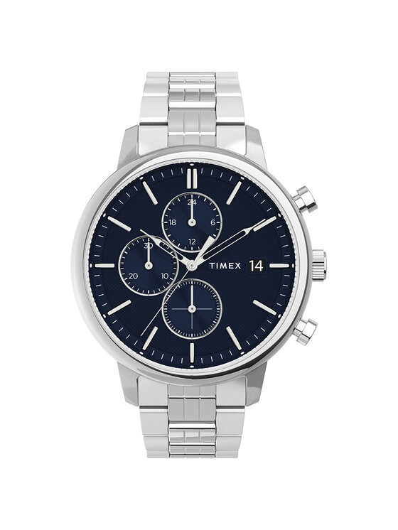 Timex Timex Hodinky TW2V01700 Strieborná