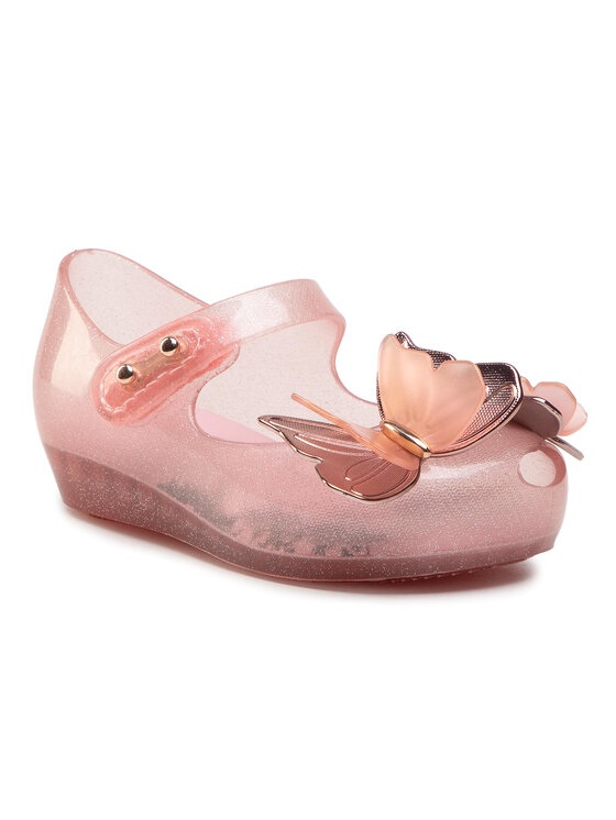 Pantofi Melissa Mini Melissa Ultragirl Fly III 32849 Glitter Pink/Pink 52854