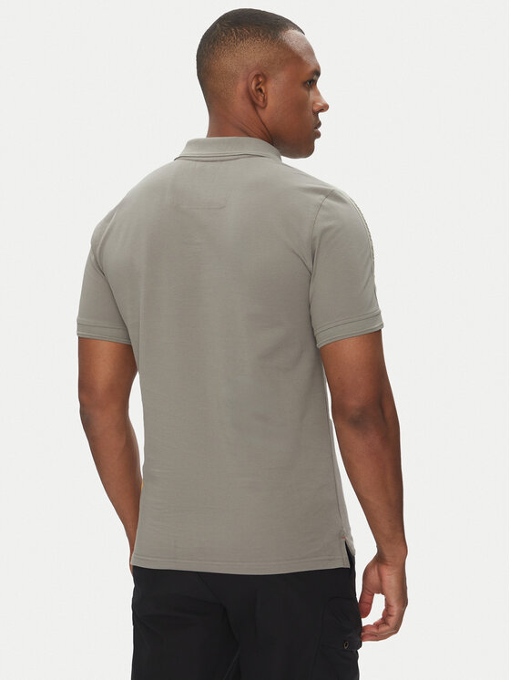 Parajumpers Parajumpers Polo särk Space 25SMPMPOXF06 Beež Regular Fit