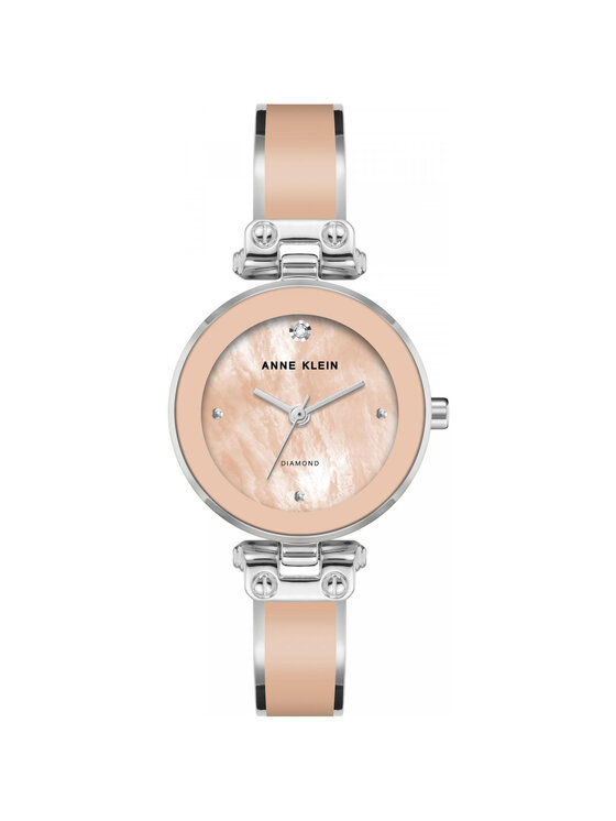 Anne Klein Anne Klein Zegarek AK-1981BHSV Różowy