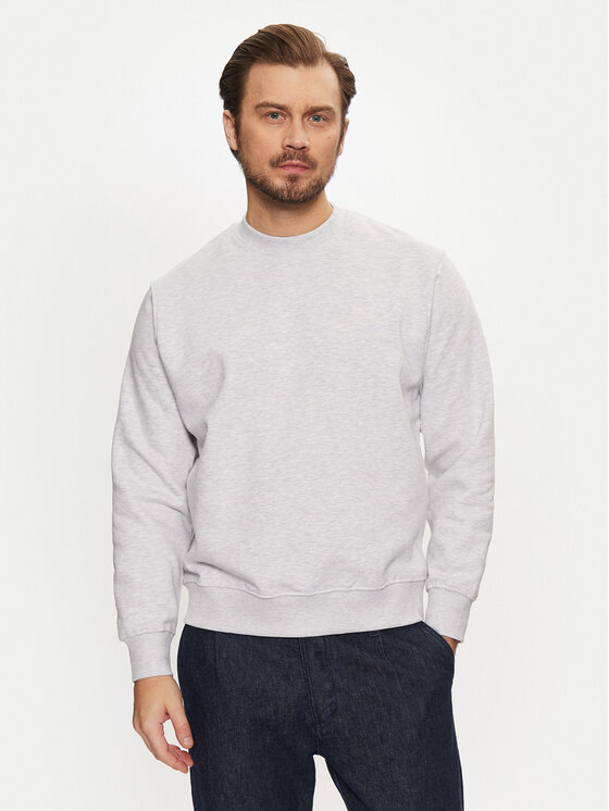 Jack & Jones Jack & Jones Mikina Urban Edge 12259945 Bílá Loose Fit