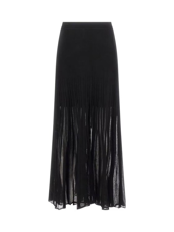 GUESS BY MARCIANO GUESS BY MARCIANO Gonna plissettata gonna donna Nero Slim Fit