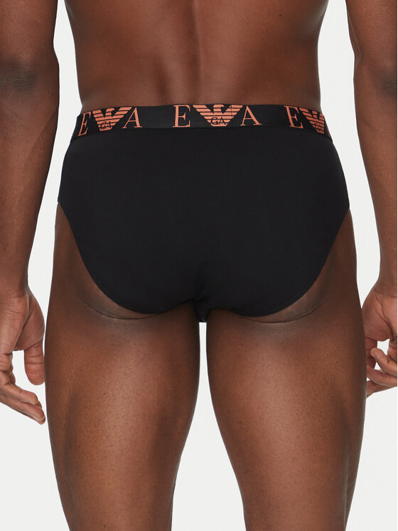 Emporio Armani Underwear Emporio Armani Underwear Σετ σλιπ 3 τμχ. EM000258 AF10778 MC061 Μαύρο