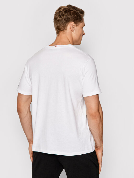 MC2 Saint Barth MC2 Saint Barth Marškinėliai TSHM001 GIHE01 Balta Slim Fit