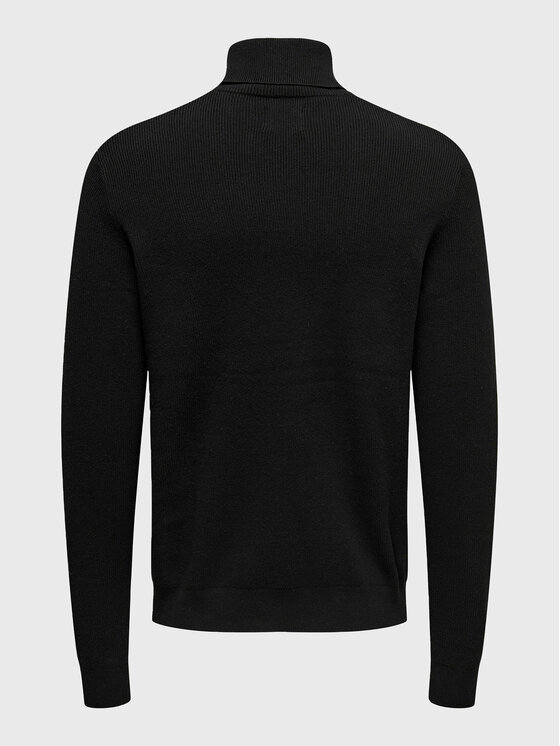 Only & Sons Only & Sons Ζιβάγκο Phil 22023202 Μαύρο Regular Fit