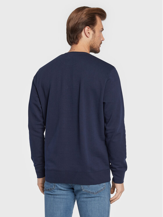 Wrangler Wrangler Bluza Frame Logo W662HA114 112320240 Granatowy Regular Fit