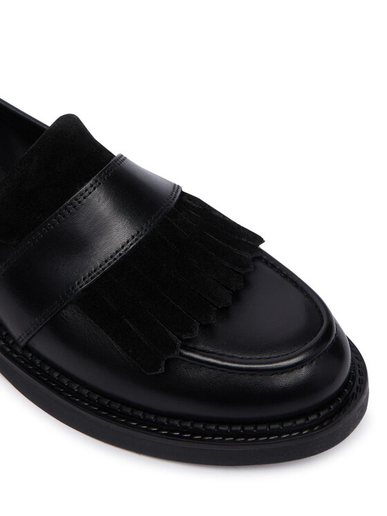 Geox Geox Loafersy D Serilda D66WYE 4323 C9999 Černá