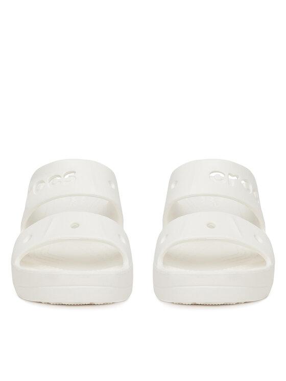 Crocs Crocs Natikače BAYA PLATFORM SANDAL 208188-100 Bijela
