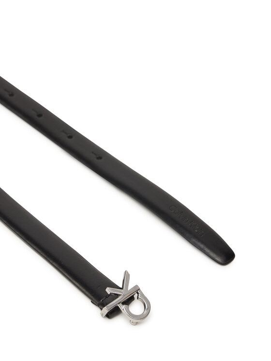 Calvin Klein Calvin Klein Ženski remen Ck Buckle Skinny Belt 1.5 K60K612932 Crna