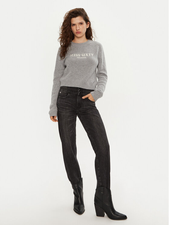 Miss Sixty Miss Sixty Sweater 6L4RJ4360000 Szürke Regular Fit