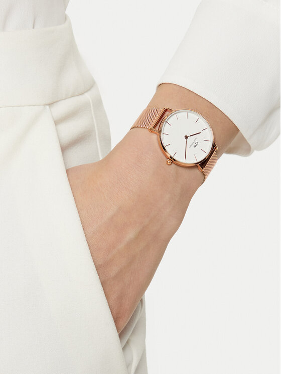Daniel Wellington Daniel Wellington Zegarek Classic Melrose DW00100163 Złoty