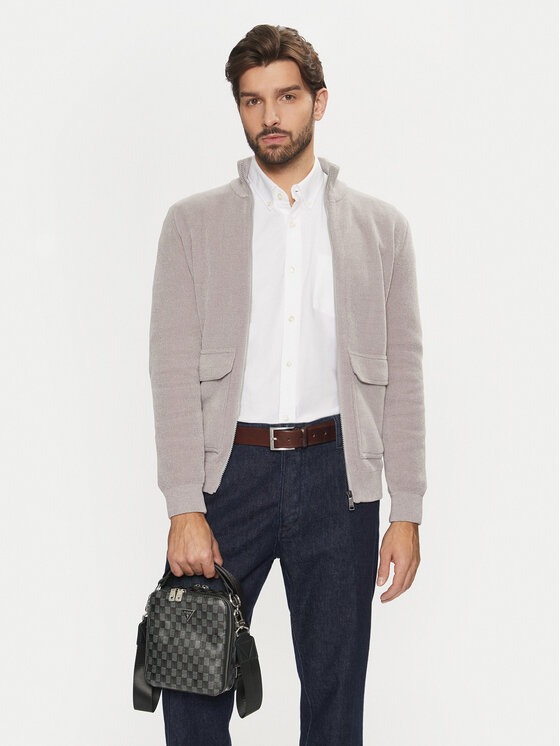 Guess Guess Crossover torbica Torino-Jet Set Eco Mini-Bags HMTOJS P4253 Crna