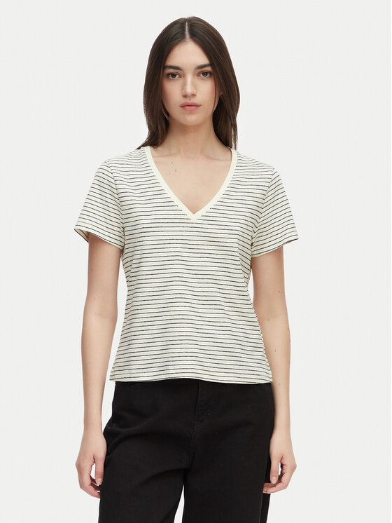 Tommy Hilfiger Tommy Hilfiger T-särk WW0WW48704 Valge Regular Fit