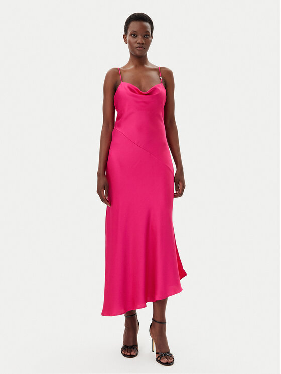 HUGO HUGO Cocktail obleka Katea-1 50538974 Roza Regular Fit