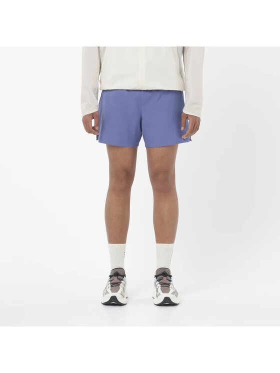Salomon Salomon Szorty sportowe SHAKEout CORE 5" M Niebieski Regular Fit