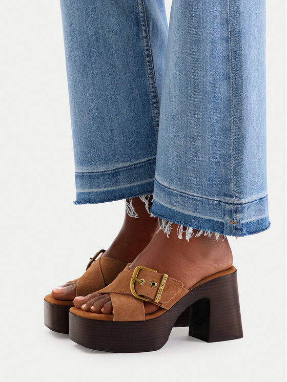 Guess Jeans Guess Jeans Чехли CEO-JD421-3 Кафяв