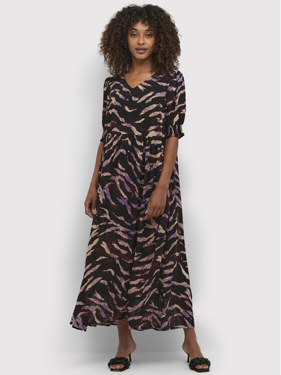 Kaffe Kaffe Vsakodnevna obleka Neferi 10506600 Črna Relaxed Fit