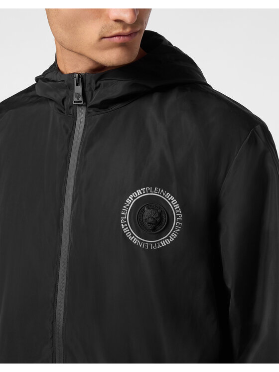 Plein Sport Plein Sport Giacca a vento 14217 Nero Regular Fit