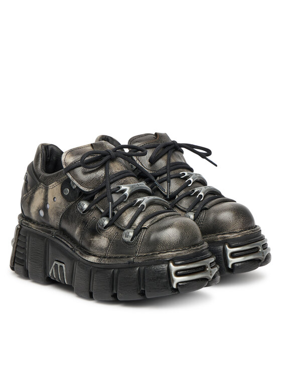 NEW ROCK NEW ROCK Sneakersy M-120N-C69 Čierna