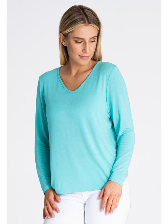 FIGL FIGLFIGL Blusa M980 Verde Regular Fit