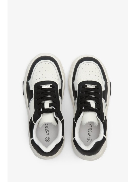 Estro Estro Sneakersy ER00113581 Czarny