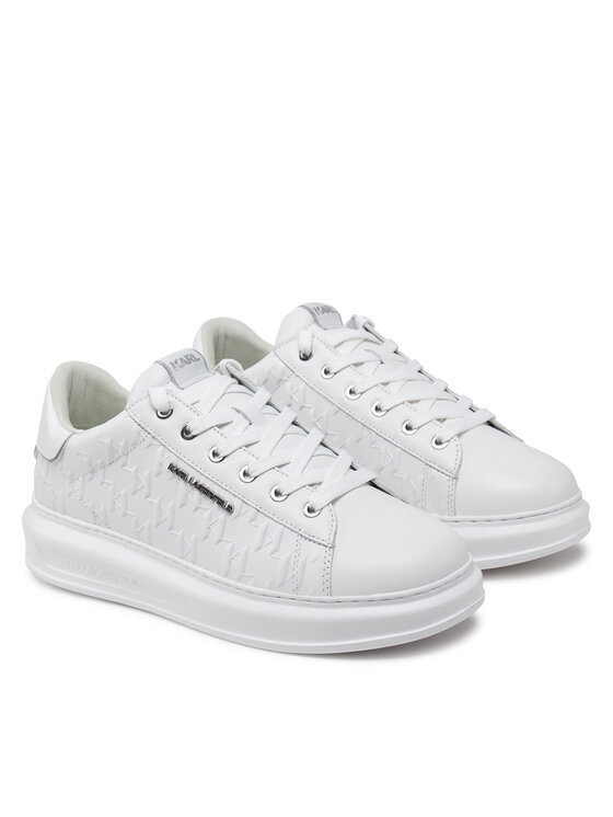KARL LAGERFELD KARL LAGERFELD Laisvalaikio batai Kapri KL52549K Balta