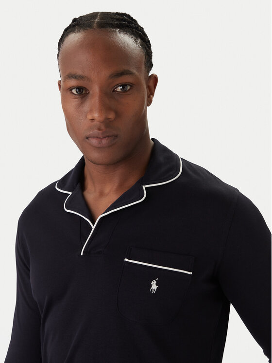 Polo Ralph Lauren Polo Ralph Lauren Pižama 714950586011 Tamsiai mėlyna Regular Fit