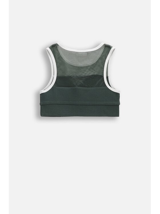 Coccodrillo Coccodrillo Tank top WC6143401JGJ-011 Zielony Regular Fit
