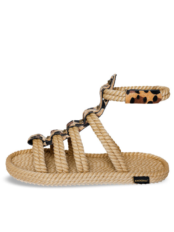 Bohonomad Bohonomad Sandalen Serengeti SRG.LEO-12.WRS Beige