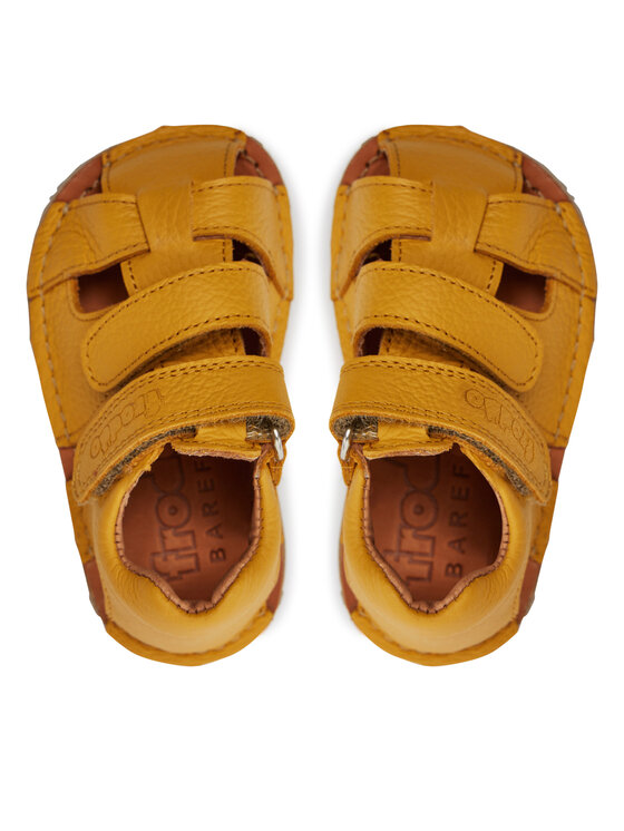 Froddo Froddo Sandały Barefoot Flexy Avi G3150263-5 M Żółty