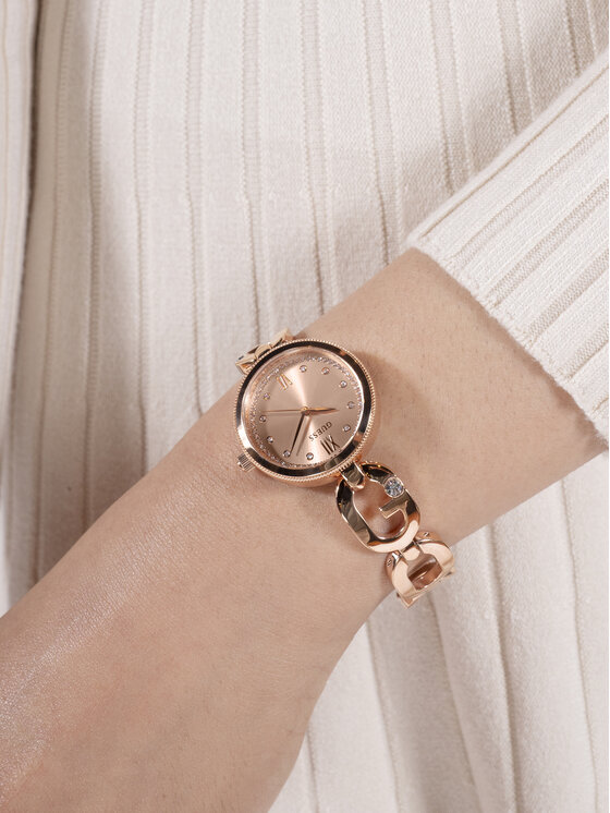 Guess Guess Hodinky GW0759L3 Růžové zlato