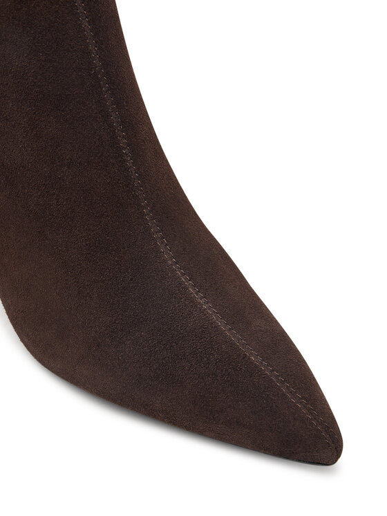 KARL LAGERFELD KARL LAGERFELD Škornji Sienna KL32747 Temno rjava