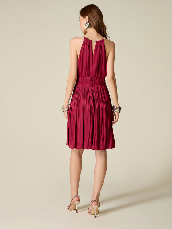 Oltre Oltre Vestito da giorno 7035J000860N009 Bordeaux A-Line Fit