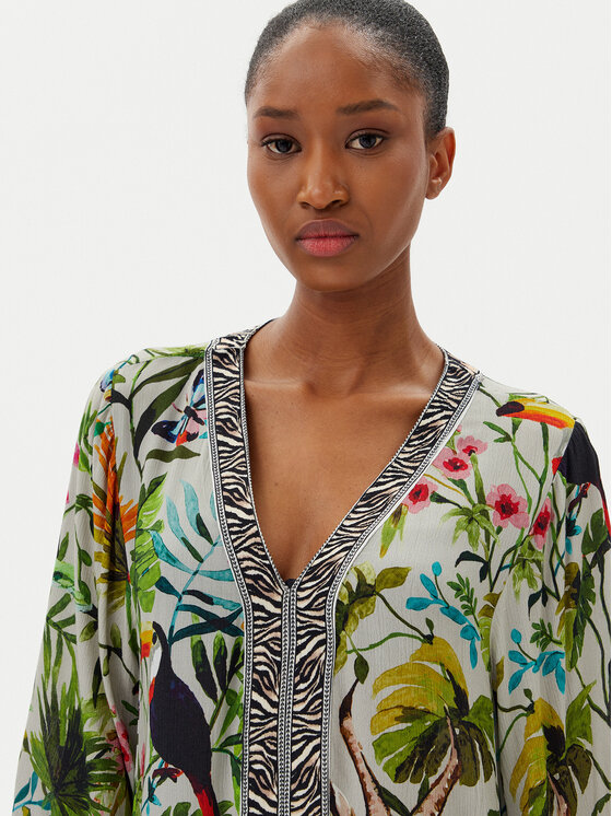 LOLA CASADEMUNT LOLA CASADEMUNT Ljetna haljina LS2516038 Šarena Relaxed Fit