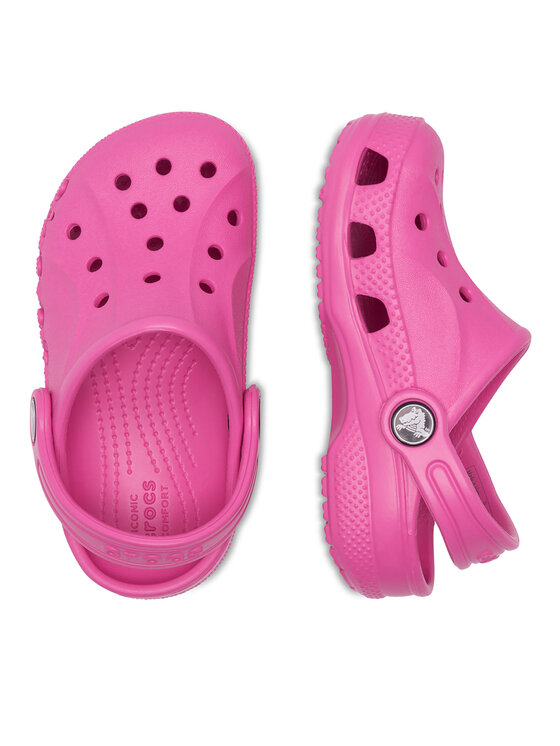 Crocs Crocs Natikače BAYA CLOG T 207012-6QQ_ Ružičasta