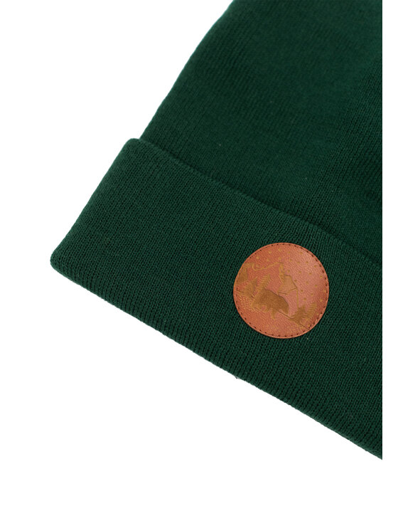 Kabak Kabak Czapka klasyczna beanie Zielony